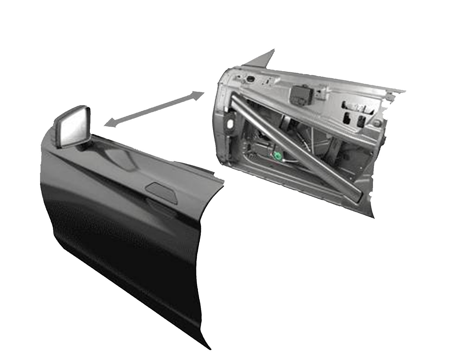 Autotür aus Magnesium 1